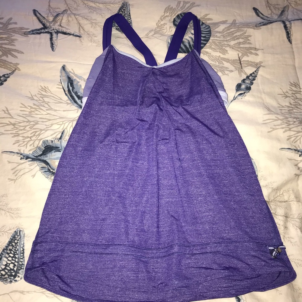 Lululemon sports bra tank top